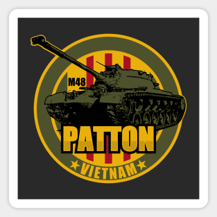 M48 Patton Vietnam Magnet